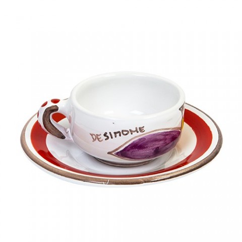 Coffee Cup with Saucer Folk TZZ59FK