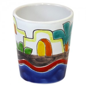 Handmade ceramic Glass Dammusi de simone pottery