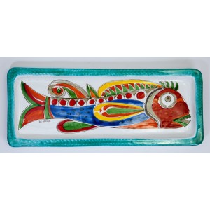 Rectangular Tray Folk Fish VSS38FK