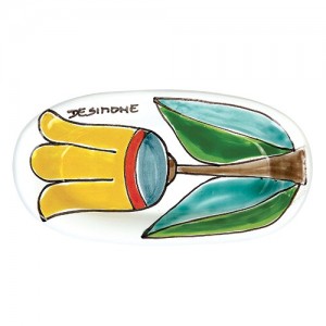 Ashtray Folk tulip de simone pottery PC298FK-1