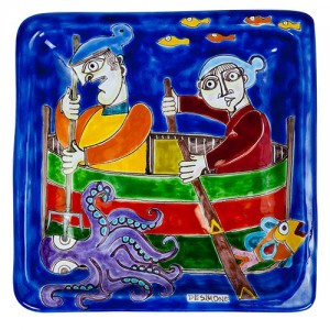 Squared Plate 24x24 DS 11 Octopus Fishing