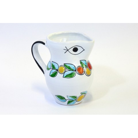 Brocca Arance e Limoni Ceramiche De Simone