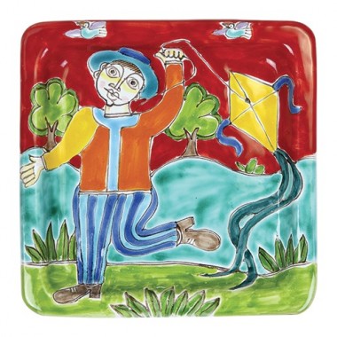 Piatto quadrato 20x20 DS 28 Aquilone