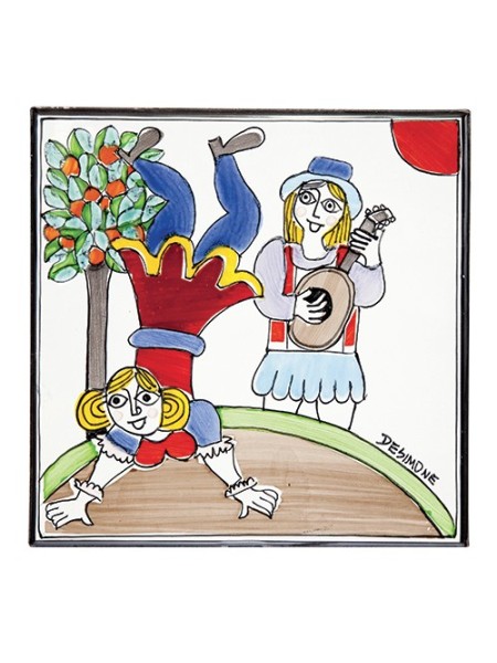Piastrella Danza Folk PI297FK-25G