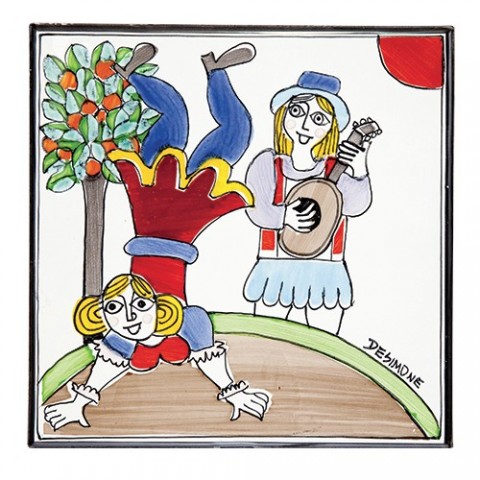 Piastrella Danza Folk PI297FK-25G