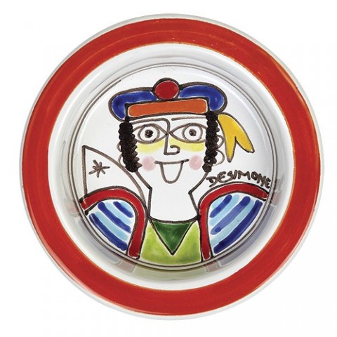 Posacenere tondo Folk Marinaio PC281FKA-1