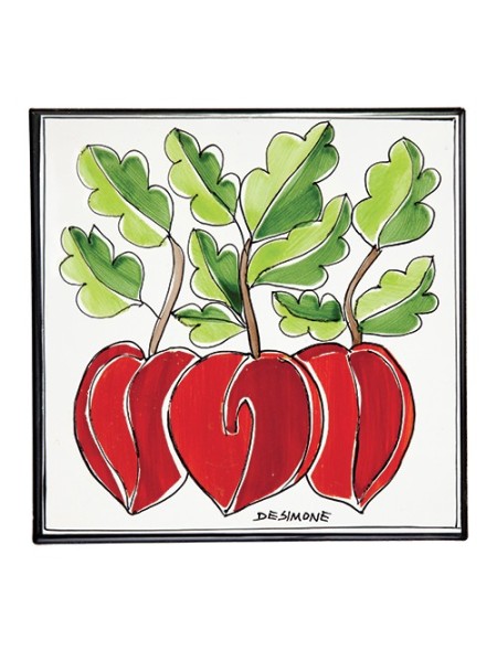 Piastrella in ceramica Barbabietole Folk PI297FK-13V