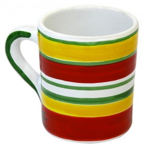 Tazza Mug Ceramiche De Simone decorata a mano Procida