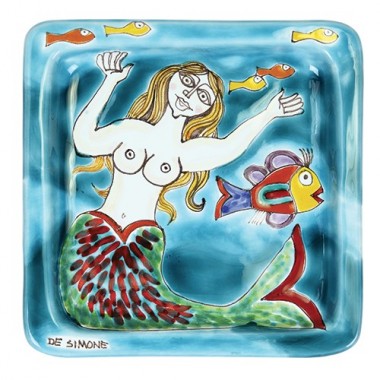 Squared Plate 20x20 DS 16 Mermaid