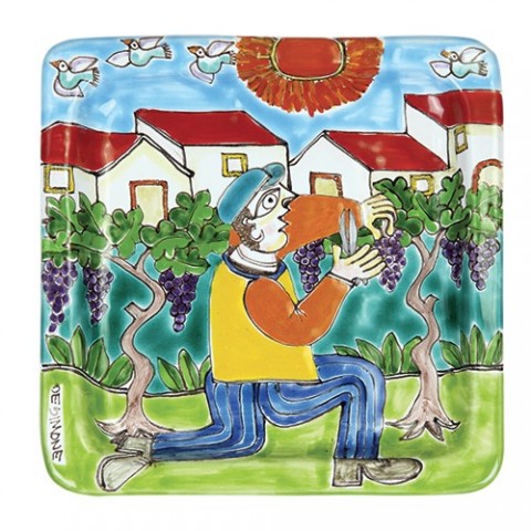 Squared Plate 20x20 DS 30 Grape Harvesting