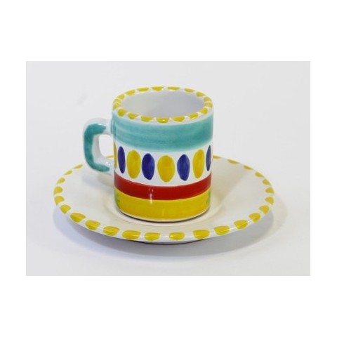 Tazzina caffè con Piattino Lipari