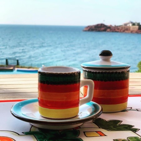 Tazzine da caffè con piattino